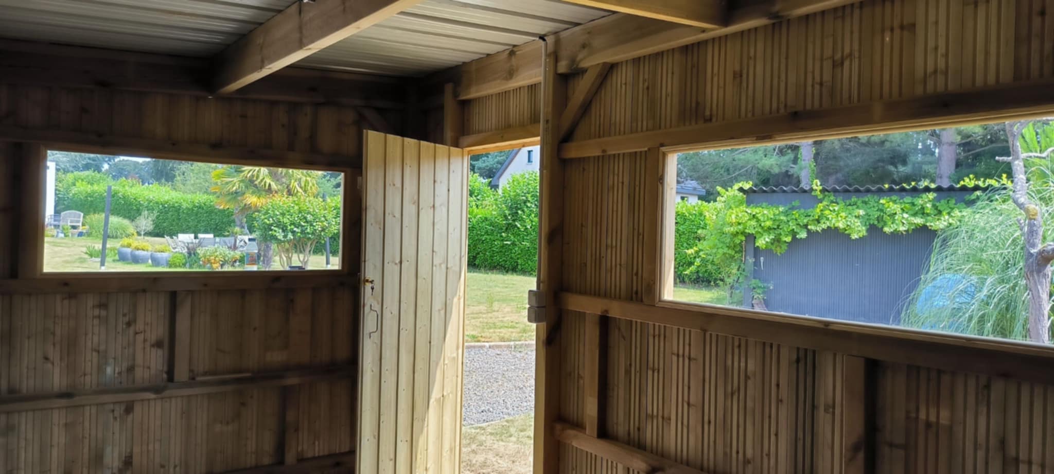 Création cabanon intérieur